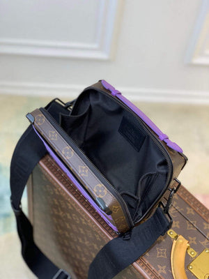 LV M46264 Louis Vuitton Handle Soft Trunk Bag Purple - Default Title - View 8