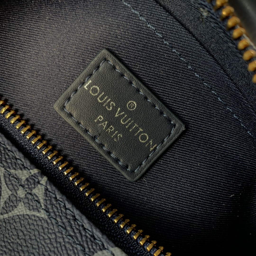 LV M46271 Louis Vuitton Keepall Bandouliere 25 Bag Blue - Default Title - View 8