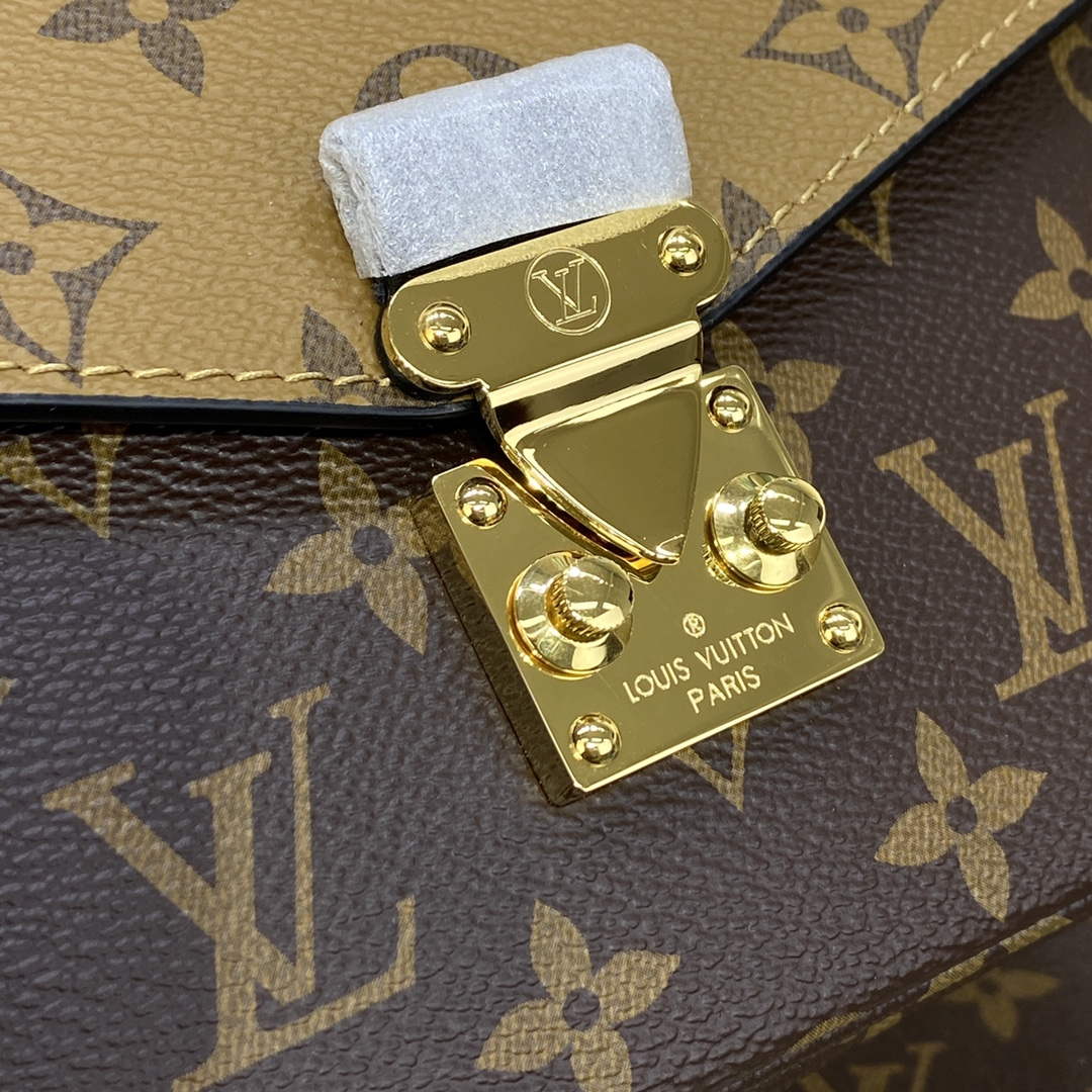 LV M46279 Louis Vuitton Pochette M¨¦tis East West Bag yellow flower - Default Title - View 5
