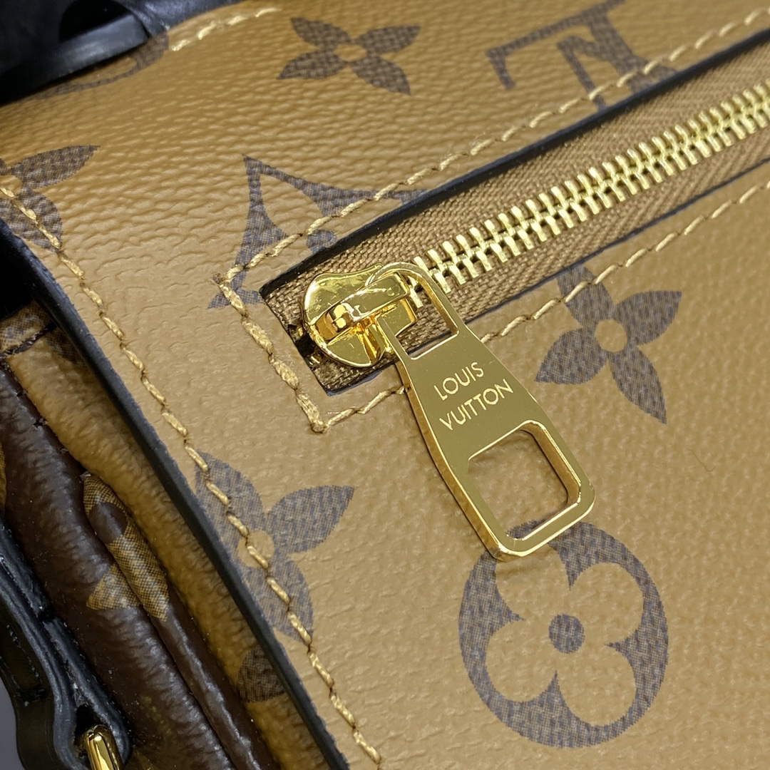 LV M46279 Louis Vuitton Pochette M¨¦tis East West Bag yellow flower