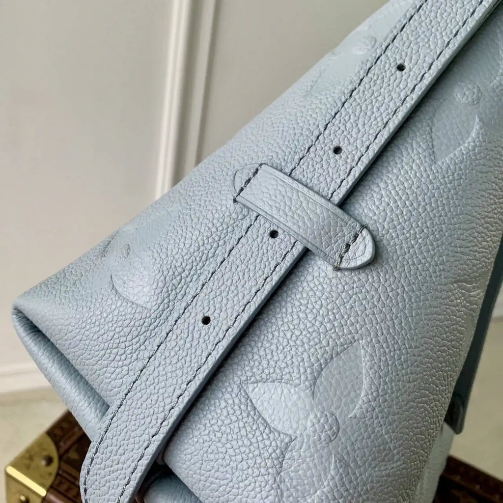 LV M46288 Louis Vuitton CarryAll PM City Bag Blue