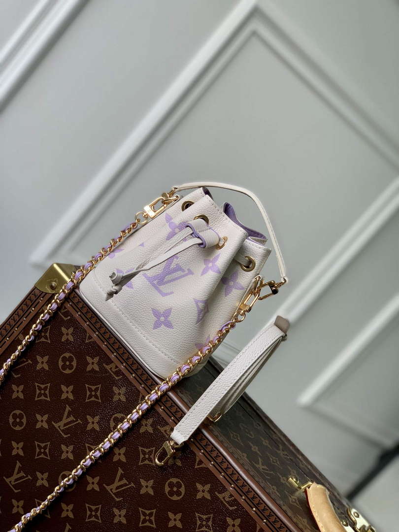LV M82933 Louis Vuitton Nano No¨¦ Bag Purple
