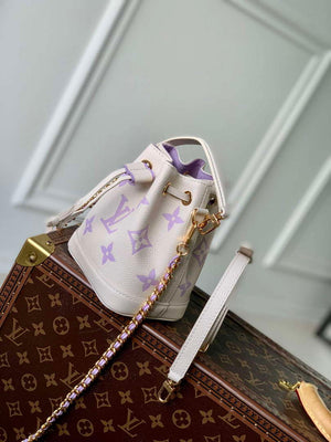 LV M82933 Louis Vuitton Nano No¨¦ Bag Purple - Default Title - View 2