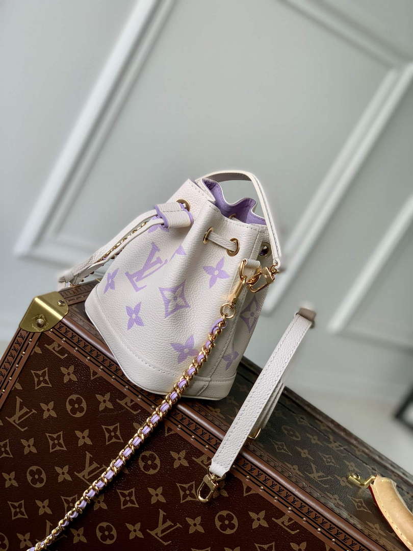 LV M82933 Louis Vuitton Nano No¨¦ Bag Purple - Default Title - View 2