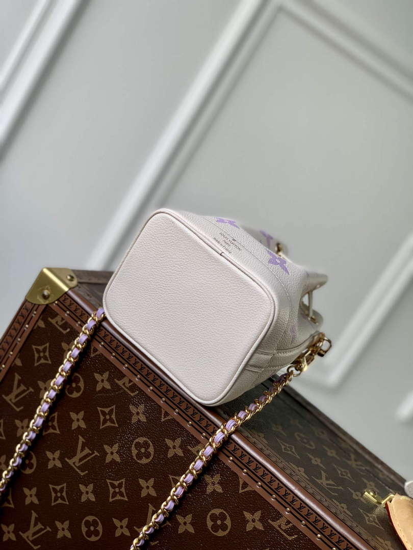 LV M82933 Louis Vuitton Nano No¨¦ Bag Purple