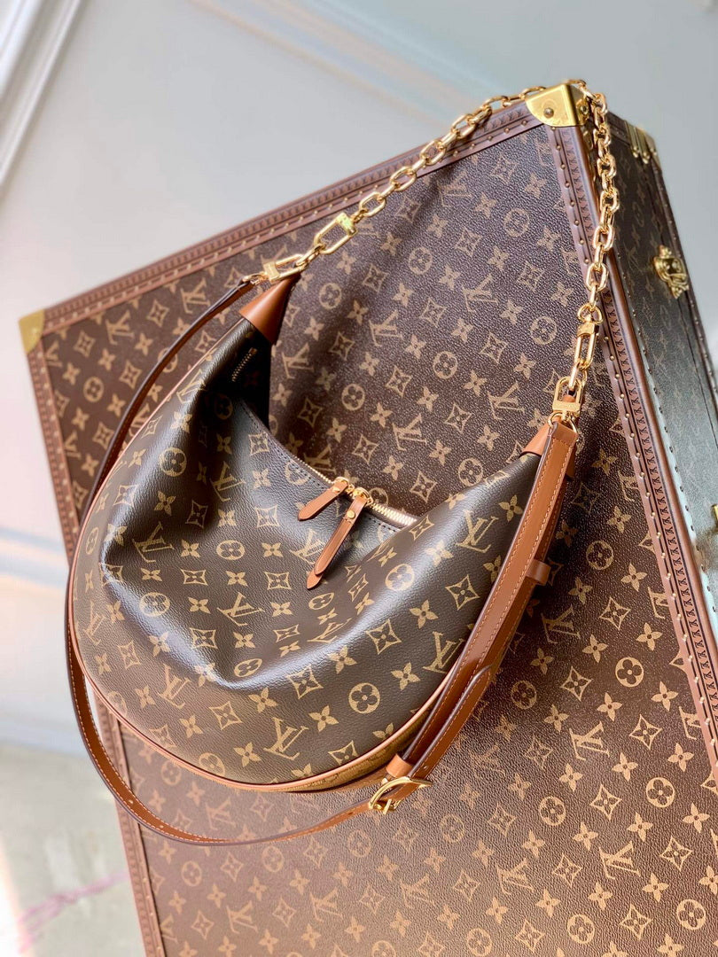 LV M46311 Louis Vuitton Loop Hobo Bag Monogram - Default Title - View 2