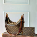 LV M46311 Louis Vuitton Loop Hobo Bag Monogram - Default Title - View 1