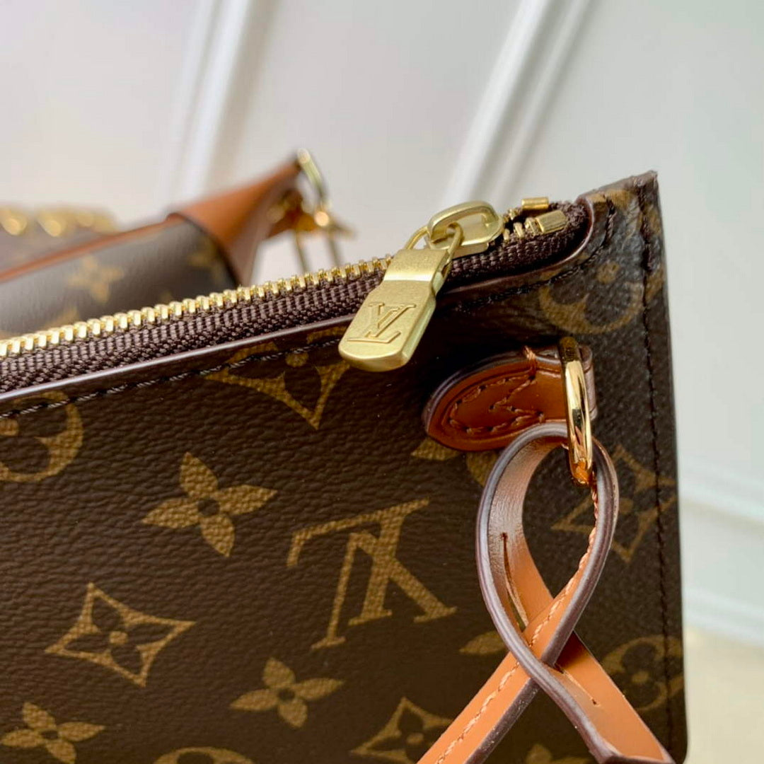 LV M46311 Louis Vuitton Loop Hobo Bag Monogram - Default Title - View 7
