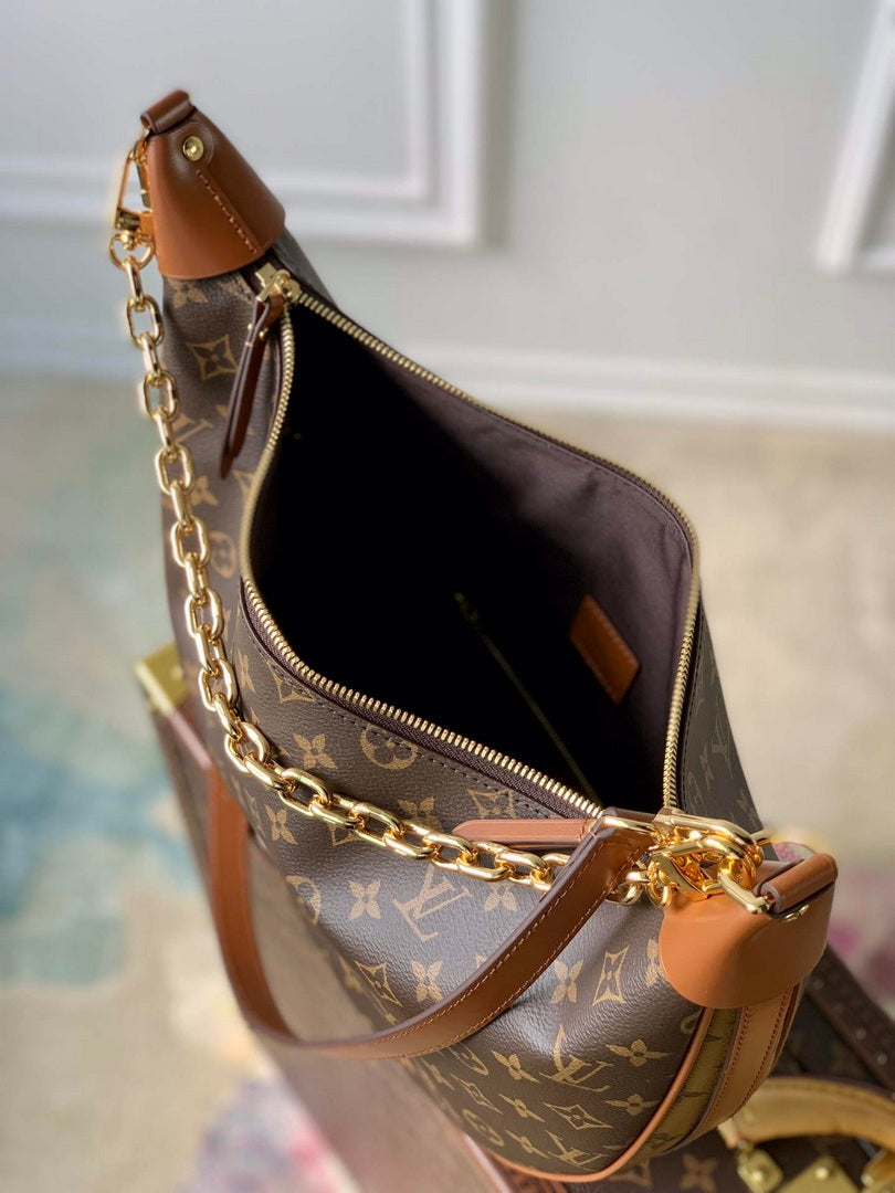 LV M46311 Louis Vuitton Loop Hobo Bag Monogram - Default Title - View 8