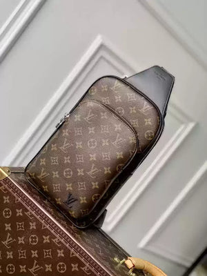 LV M46327 Louis Vuitton Avenue Slingbag Monogram Macassar - Default Title - View 1