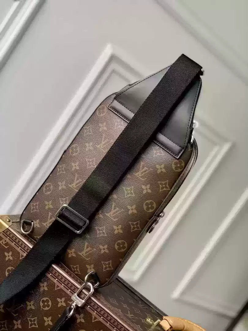 LV M46327 Louis Vuitton Avenue Slingbag Monogram Macassar - Default Title - View 2