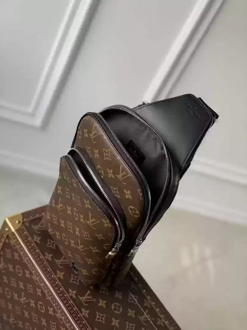 LV M46327 Louis Vuitton Avenue Slingbag Monogram Macassar - Default Title - View 8