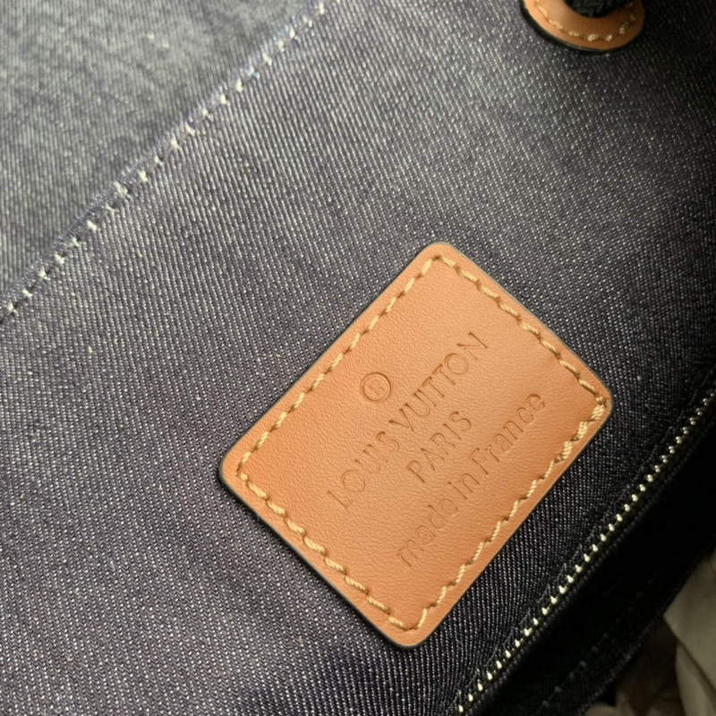 LV M46338 Louis Vuitton Christopher MM Backpack Blue - Default Title - View 9