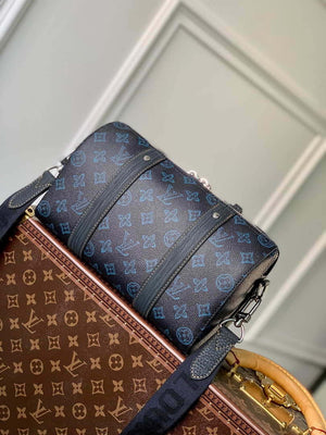 LV M46339 Louis Vuitton City Keepall Bag Blue - Default Title - View 2