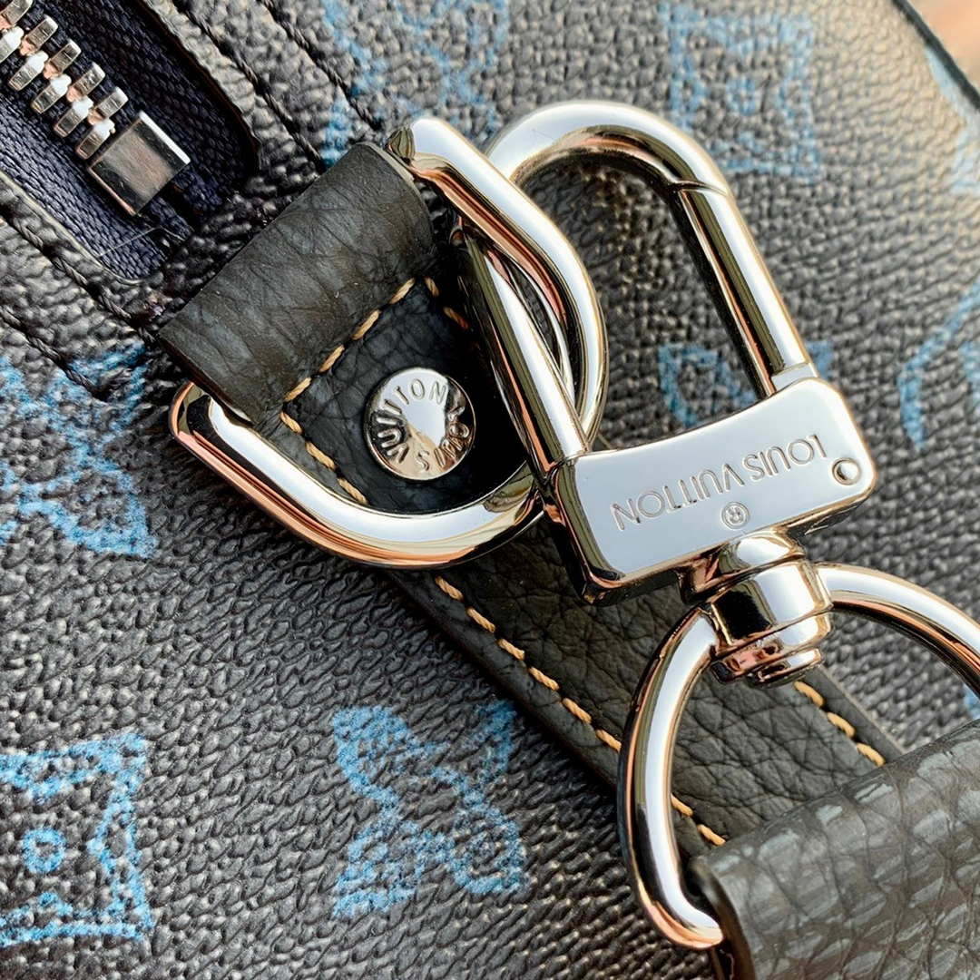 LV M46339 Louis Vuitton City Keepall Bag Blue - Default Title - View 7