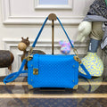 LV M46358 Louis Vuitton Side Trunk PM Bag Blue