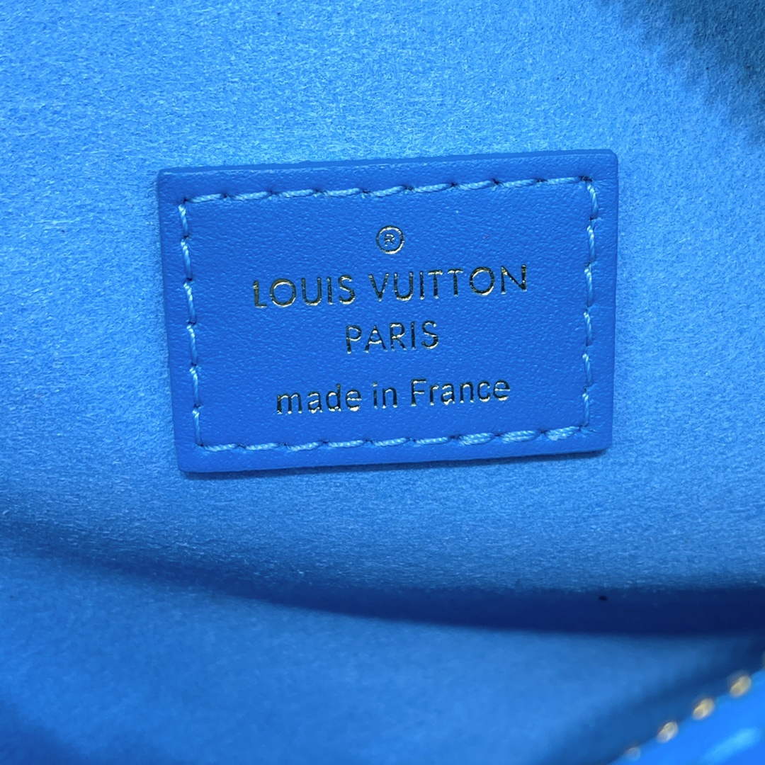 LV M46358 Louis Vuitton Side Trunk PM Bag Blue - Default Title - View 8