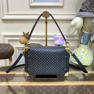 LV M46358 Louis Vuitton Side Trunk PM Bag M21709 Black - Default Title - View 2