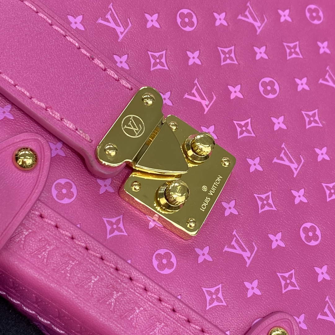 LV M46358 Louis Vuitton Side Trunk PM Bag M21709 Rose - Default Title - View 5