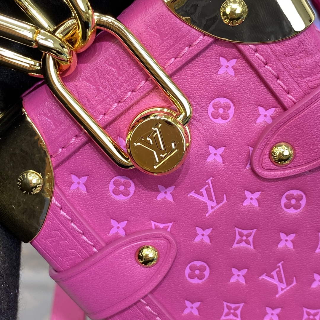 LV M46358 Louis Vuitton Side Trunk PM Bag M21709 Rose - Default Title - View 6