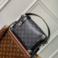 LV M46358 Louis Vuitton Side Trunk PM Handbag Black - Default Title - View 1