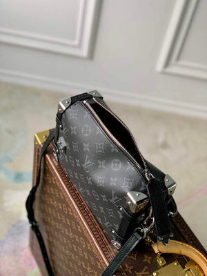 LV M46358 Louis Vuitton Side Trunk PM Handbag Black - Default Title - View 7