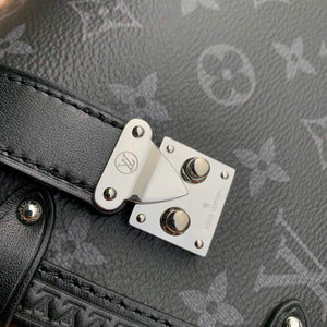 LV M46358 Louis Vuitton Side Trunk PM Handbag Black - Default Title - View 9