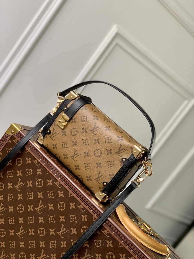 LV M46358 Louis Vuitton Side Trunk PM Handbag Yellow - Default Title - View 2