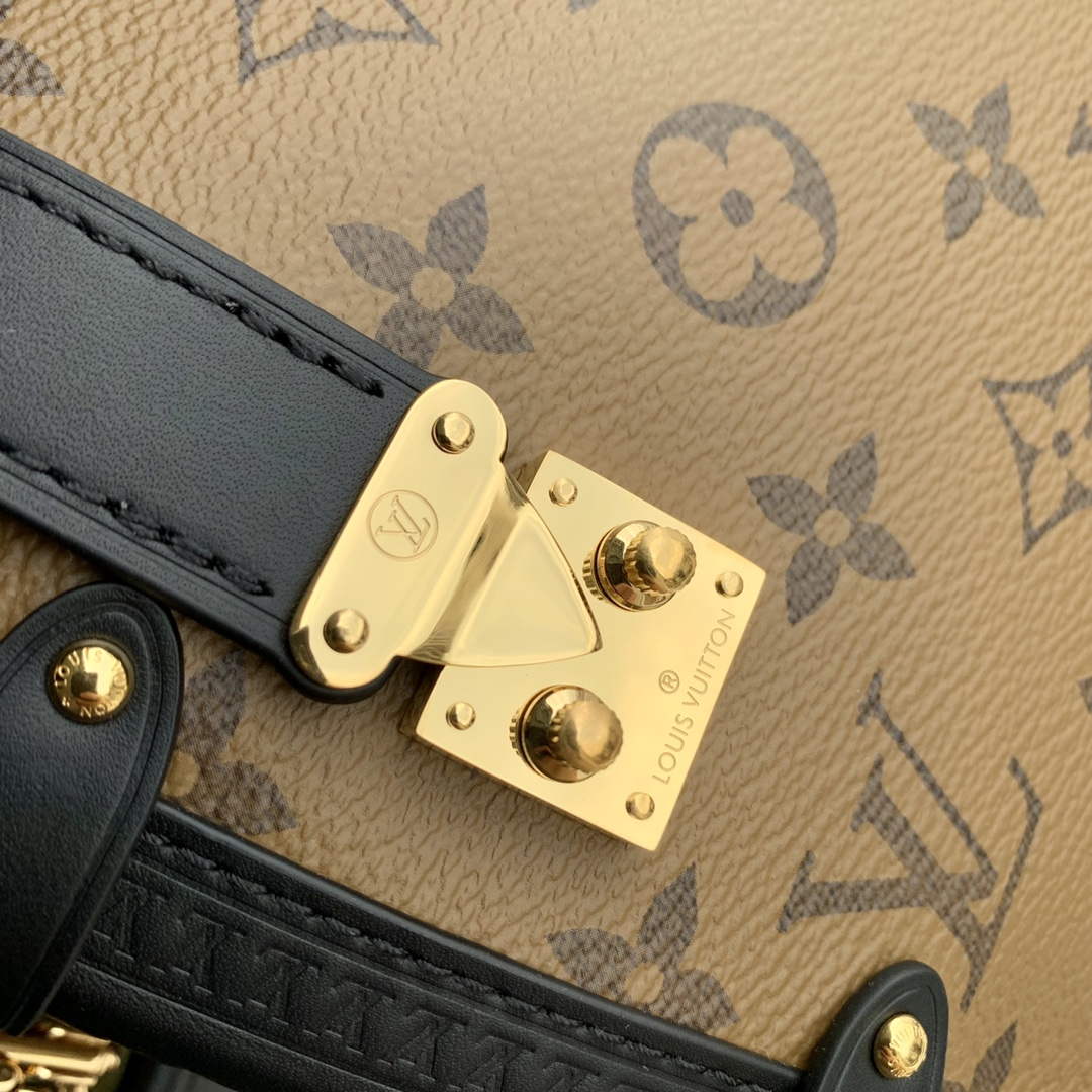 LV M46358 Louis Vuitton Side Trunk PM Handbag Yellow - Default Title - View 6