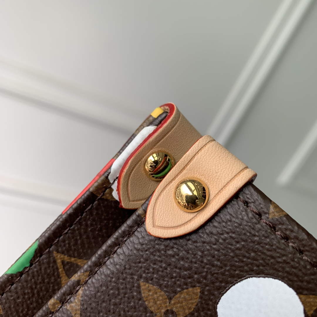LV M46379 Louis Vuitton LV x YK Onthego MM Bag - Default Title - View 9