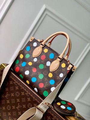 LV M46380 Louis Vuitton LV x YK Onthego PM Bag - Default Title - View 1