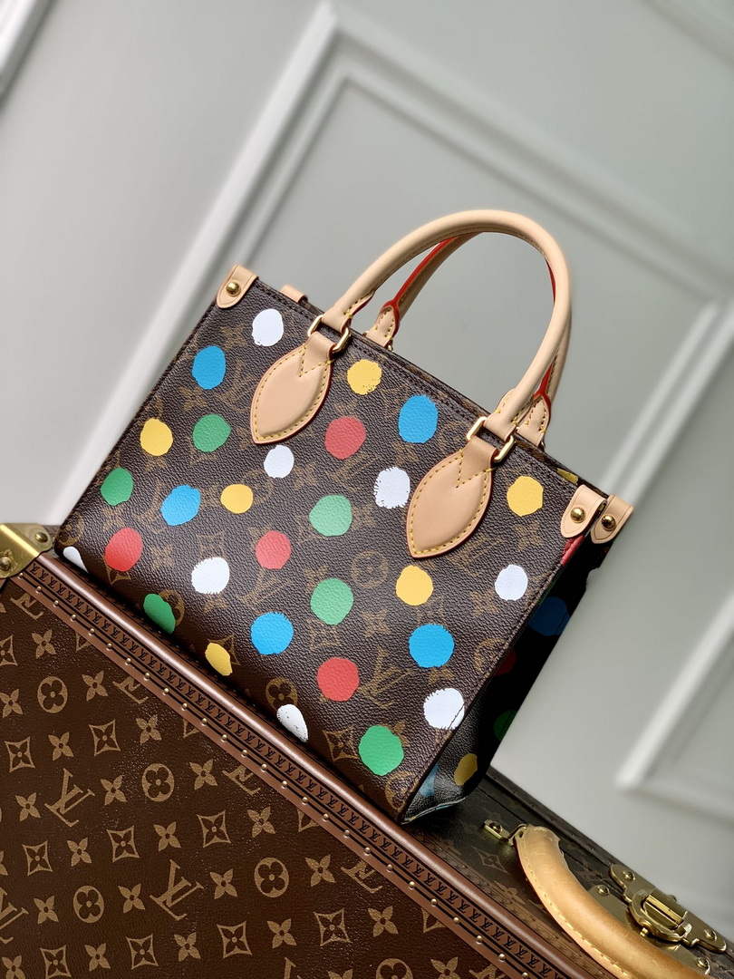 LV M46380 Louis Vuitton LV x YK Onthego PM Bag - Default Title - View 2