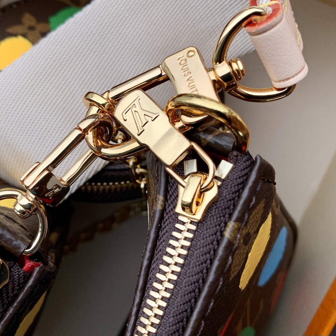 LV M46385 Louis Vuitton LV X YK Multi Pochette Accessoires Monogram - Default Title - View 6