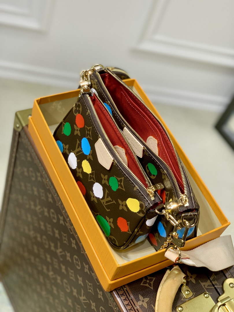 LV M46385 Louis Vuitton LV X YK Multi Pochette Accessoires Monogram - Default Title - View 7