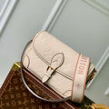 LV M46388 Louis Vuitton Diane Monogram Empreinte Leather White - Default Title - View 1