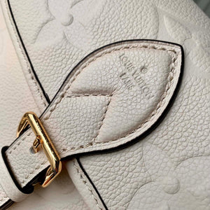 LV M46388 Louis Vuitton Diane Monogram Empreinte Leather White - Default Title - View 5