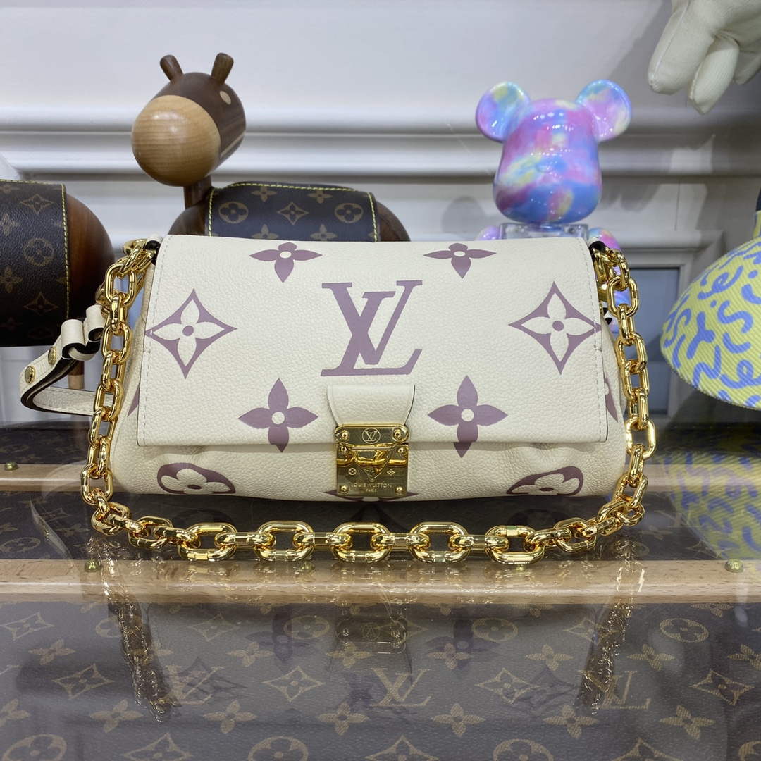 LV M46393 Louis Vuitton Favourite Bag Purple - Default Title - View 1