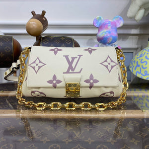 LV M46393 Louis Vuitton Favourite Bag Purple - Default Title - View 1