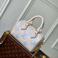 LV M46397 Louis Vuitton Speedy Bandouliere  20 Handbag Blue - Default Title - View 1