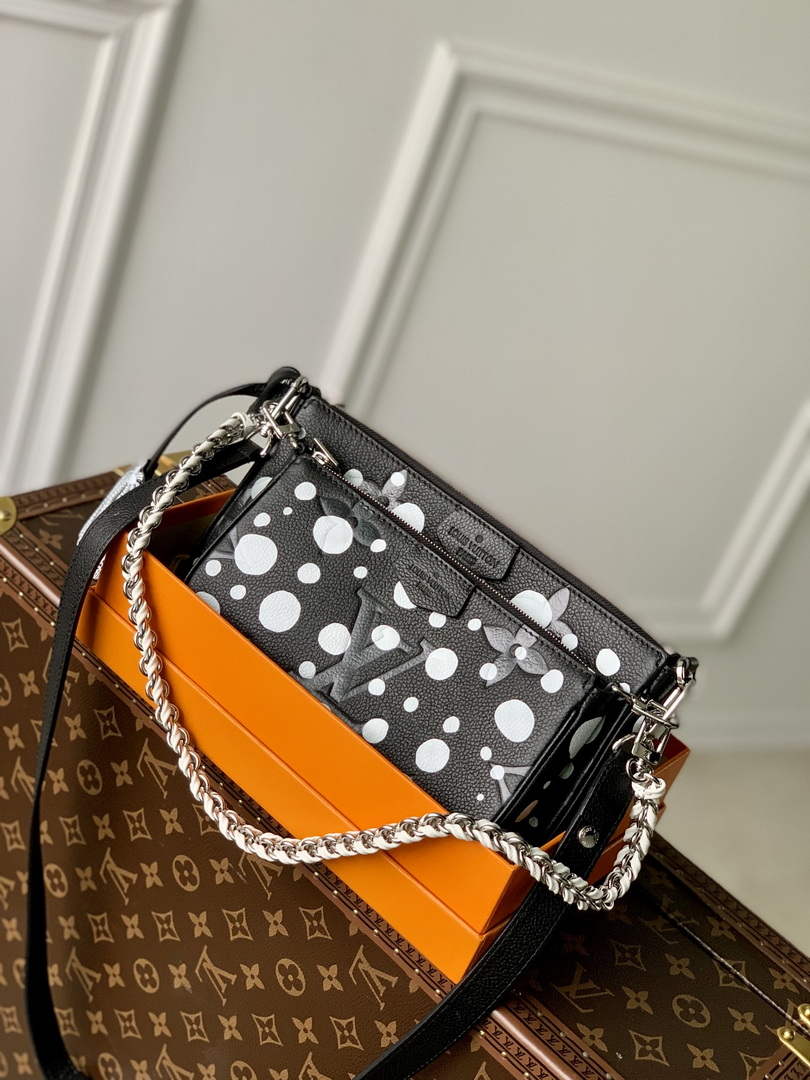 LV M46410 Louis Vuitton LV X YK Multi Pochette Accessoires Bag Monogram - Default Title - View 1