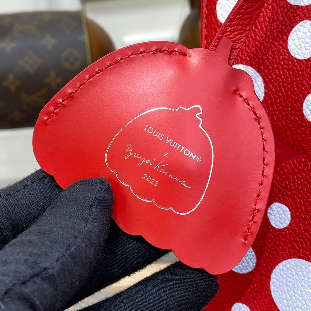 LV M46412 Louis Vuitton LV x YK OnTheGo PM Bag Red