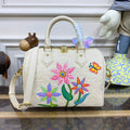 LV M46415 Louis Vuitton LV x YK Speedy Bandouliere 25 Bag White - Default Title - View 1
