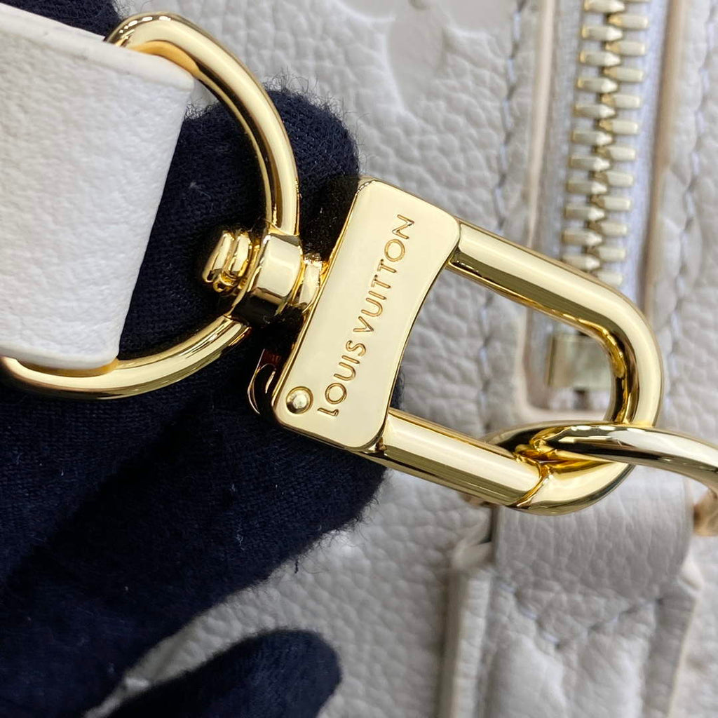LV M46415 Louis Vuitton LV x YK Speedy Bandouliere 25 Bag White