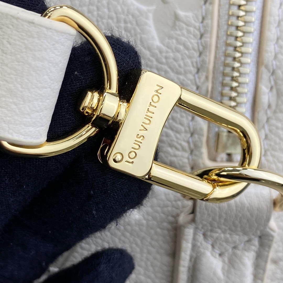 LV M46415 Louis Vuitton LV x YK Speedy Bandouliere 25 Bag White