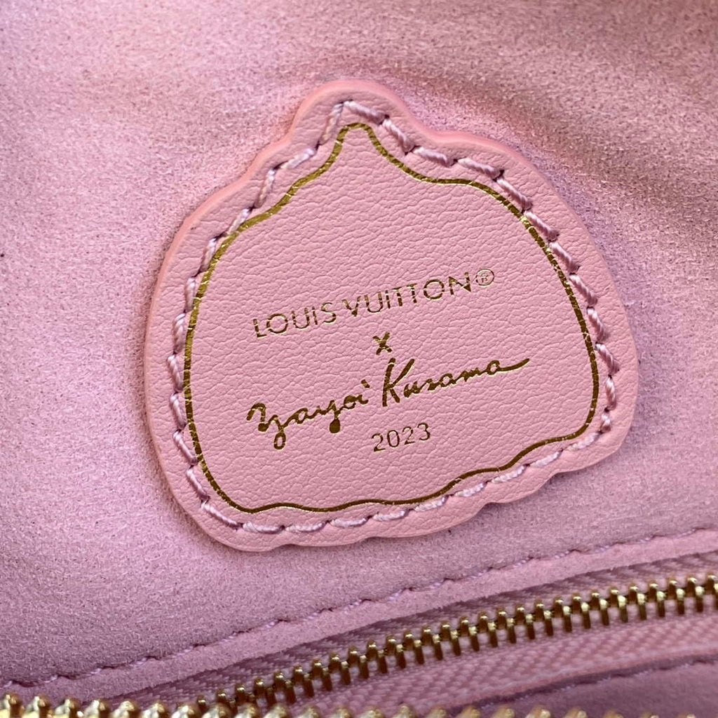 LV M46415 Louis Vuitton LV x YK Speedy Bandouliere 25 Bag White