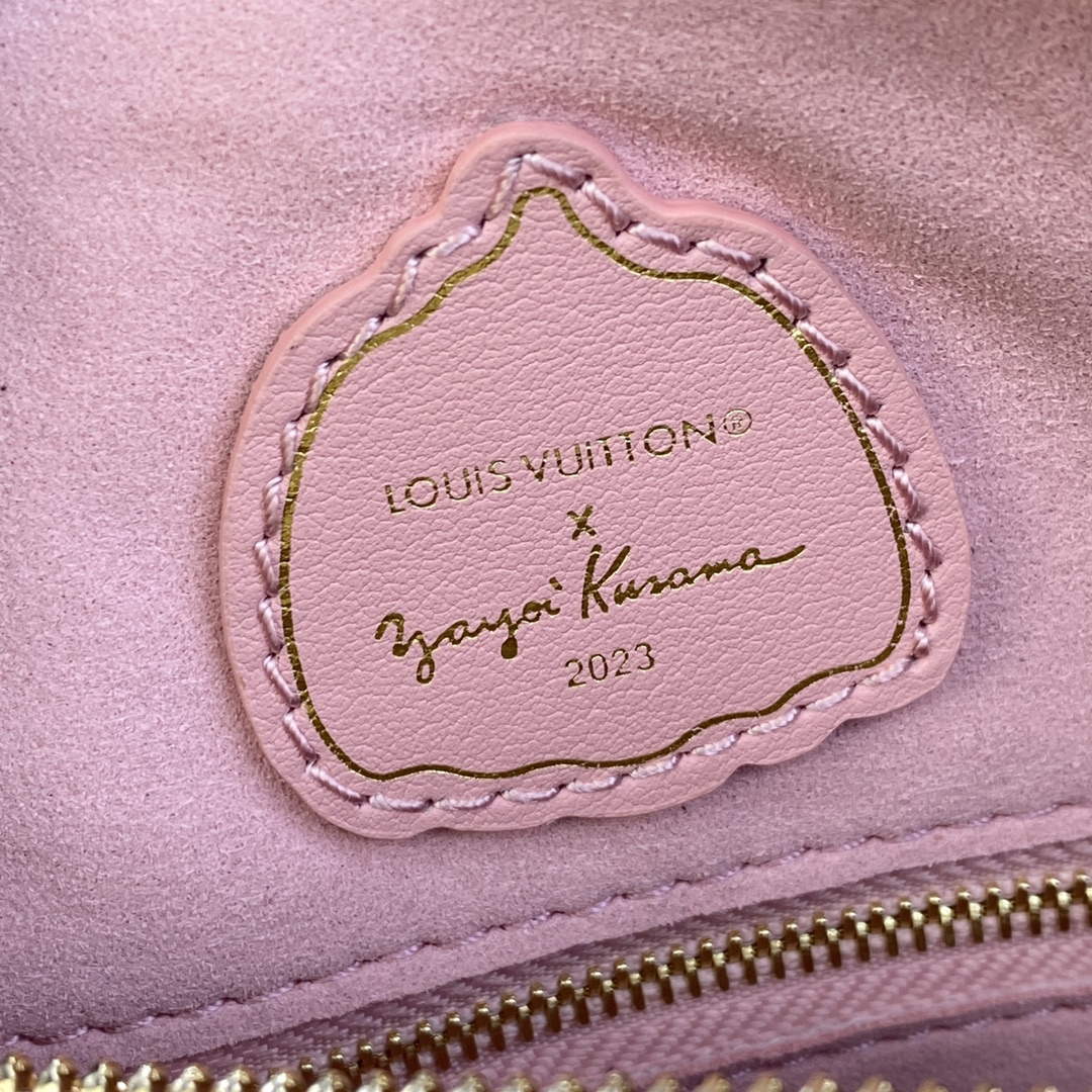 LV M46415 Louis Vuitton LV x YK Speedy Bandouliere 25 Bag White