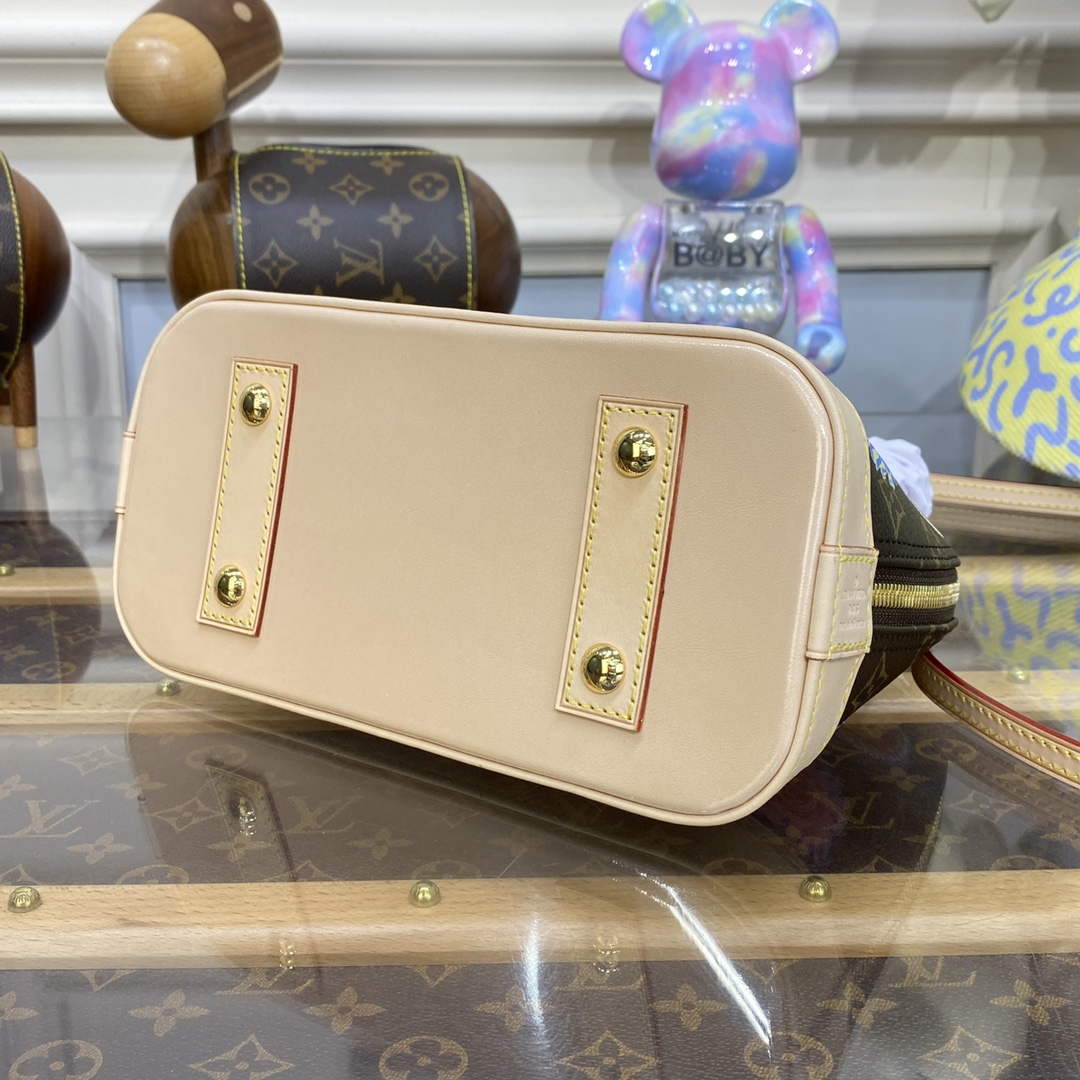 LV M46428 Louis Vuitton LV x YK Alma BB Bag - Default Title - View 4
