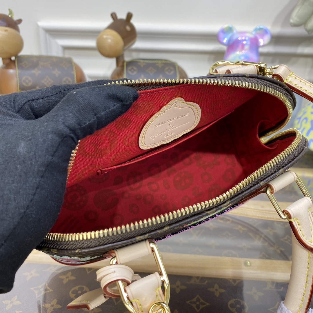 LV M46428 Louis Vuitton LV x YK Alma BB Bag - Default Title - View 9