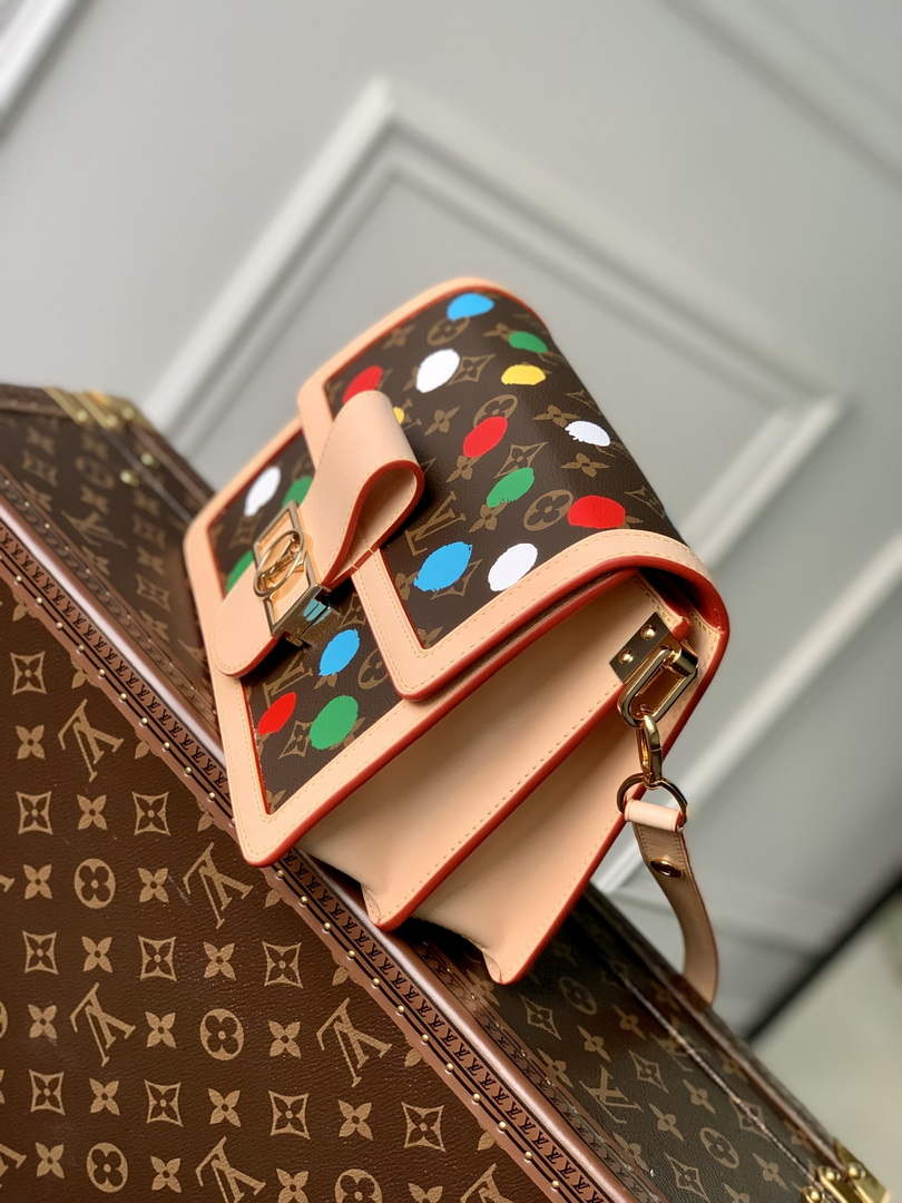 LV M46432 Louis Vuitton LV X YK Dauphine MM Bag Monogram - Default Title - View 2