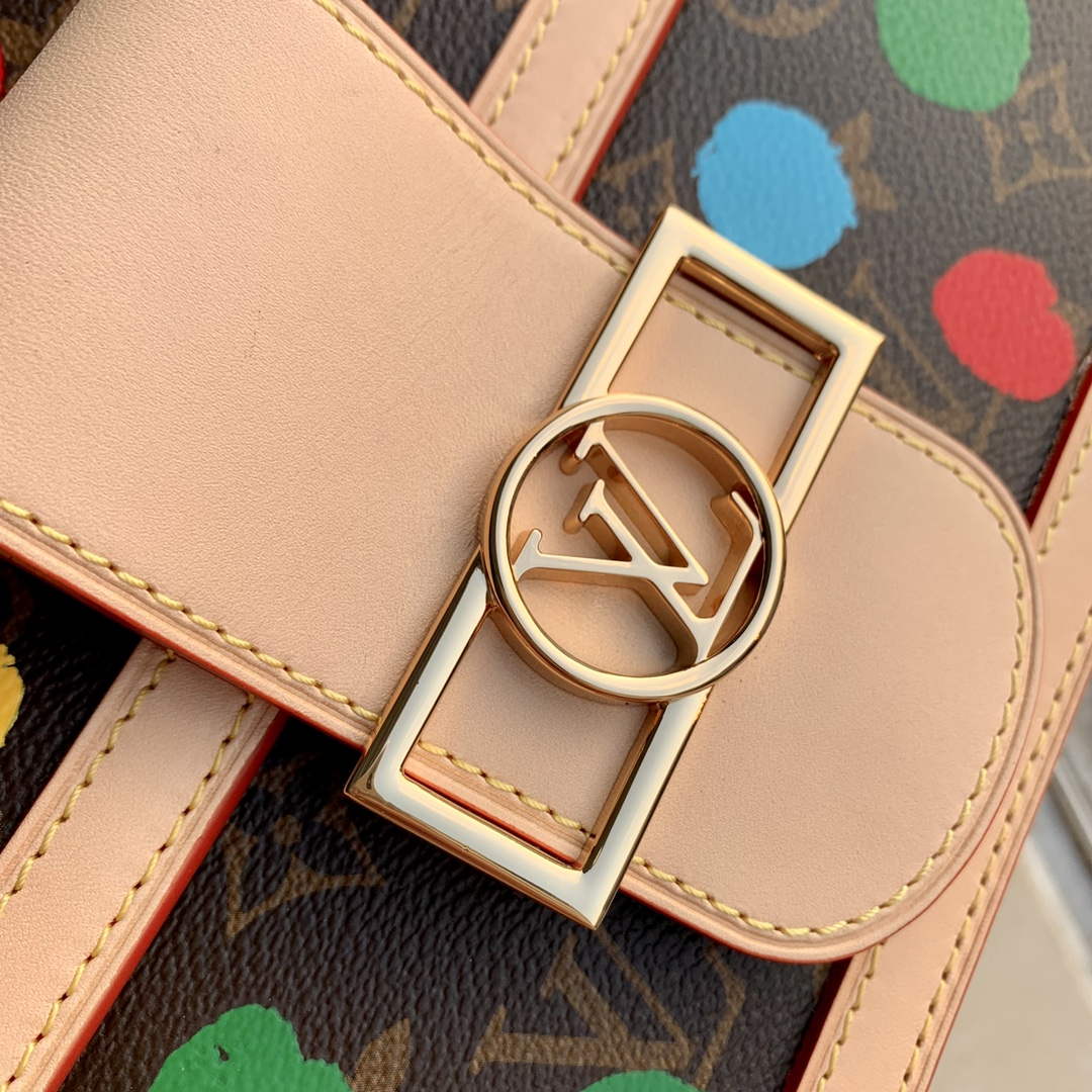 LV M46432 Louis Vuitton LV X YK Dauphine MM Bag Monogram - Default Title - View 5